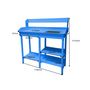 Voir la diapositive 6 : Ensemble atelier de jardinage en bois bleu CUB 