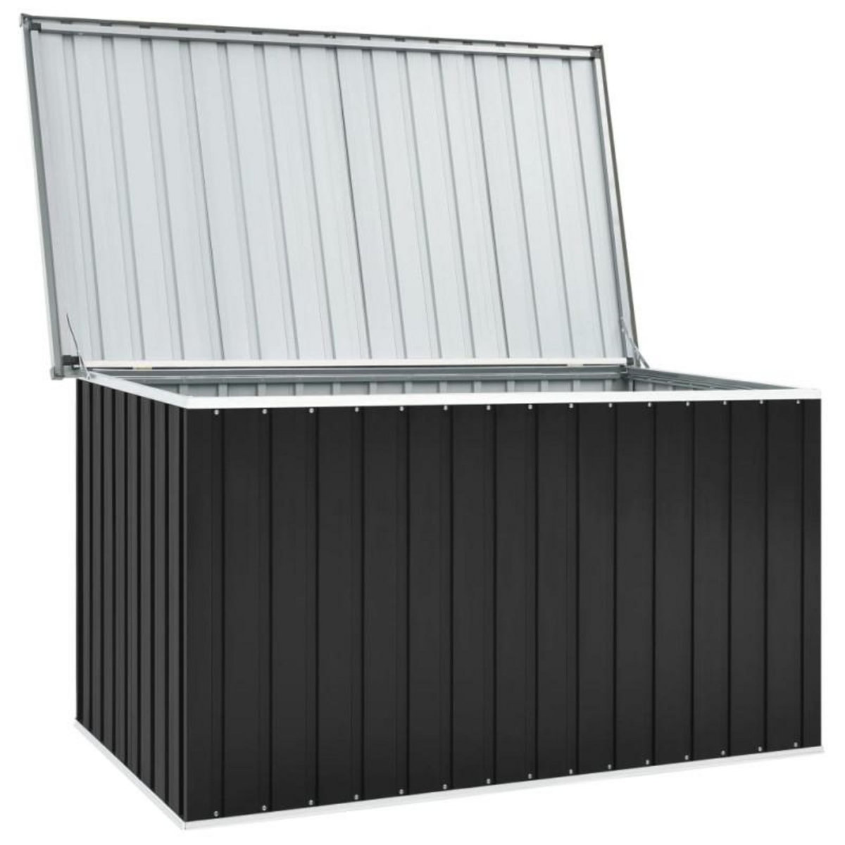 VIDAXL Boîte de rangement de jardin Anthracite 171x99x93 cm