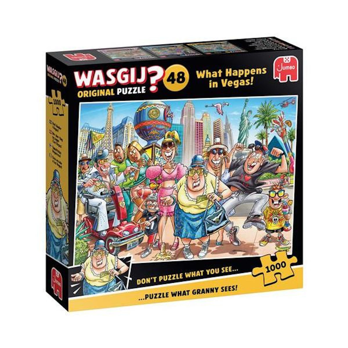 Jumbo Puzzle Jumbo Wasgij What Happens in Vegas 1000 pièces