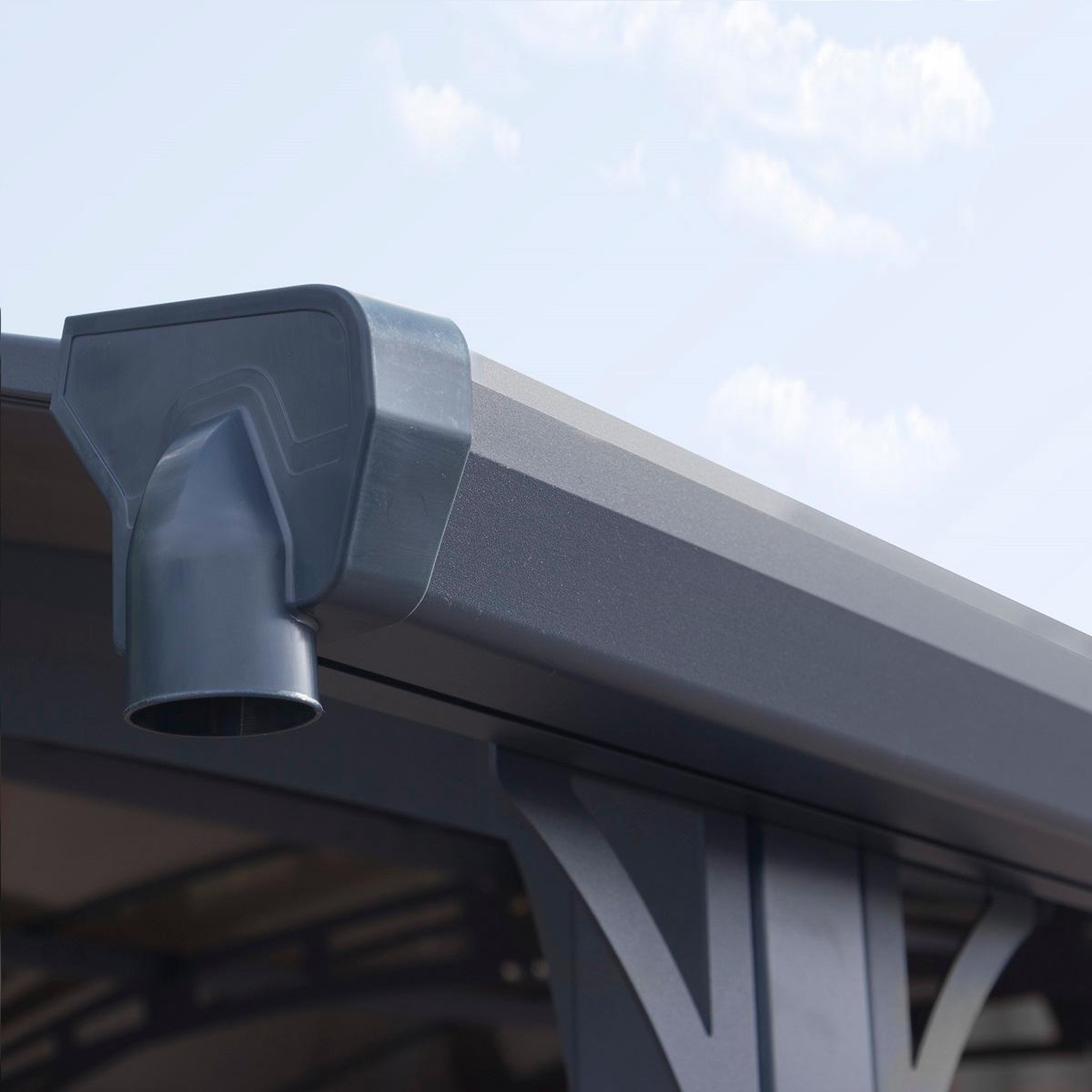 Voir la diapositive 6 : Canopia by PALRAM Carport aluminium 20,1 m² ARCADIA 6400
