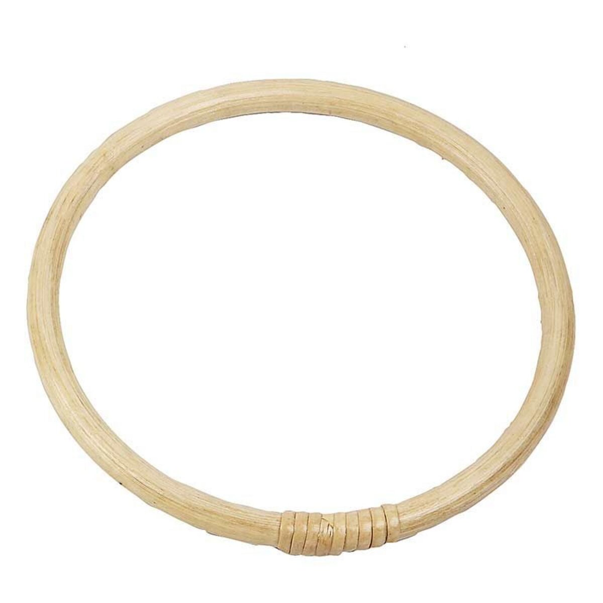 Anse de sac anneau en bambou - Ø 17 cm pas cher 