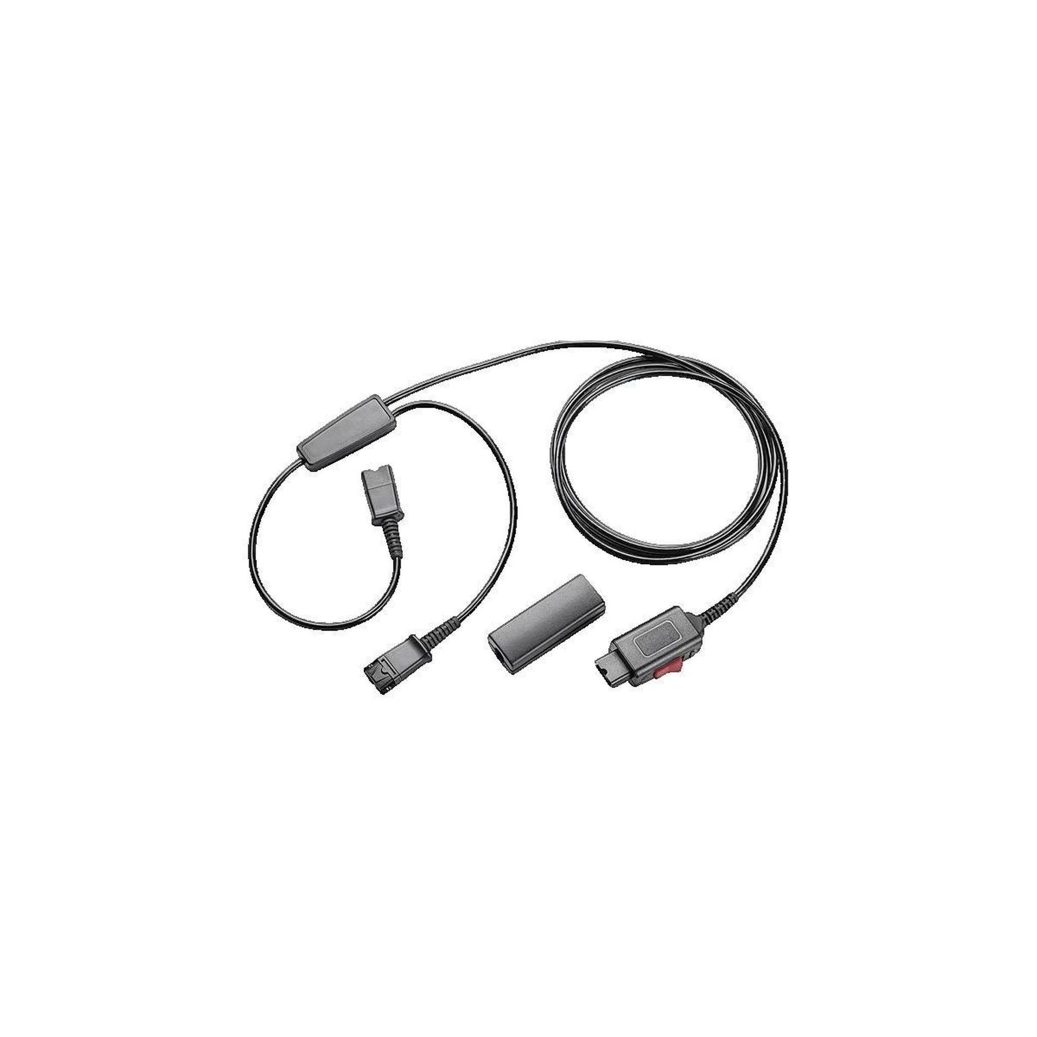 Voir la diapositive 2 : POLYCOM Adaptateur Y Poly 0017229003354 Connexion double casque