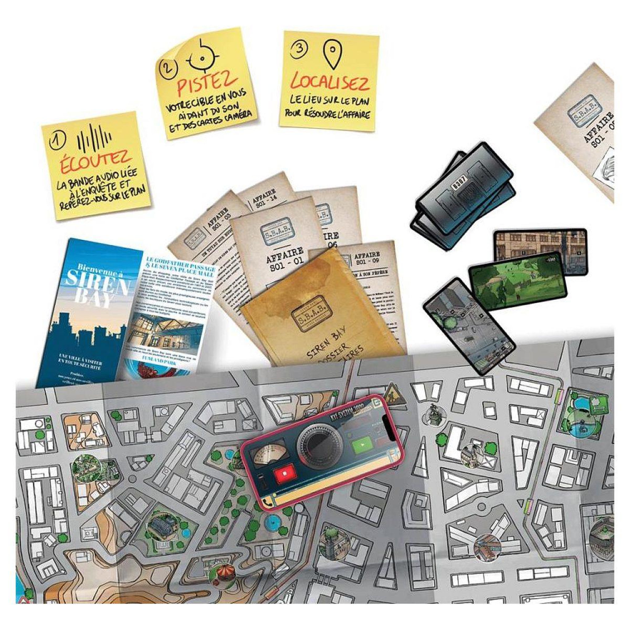 Voir la diapositive 3 : Asmodee Tracks : siren bay - immersion sonore