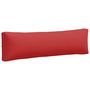 Voir la diapositive 5 : VIDAXL Coussins de palette lot de 2 rouge tissu