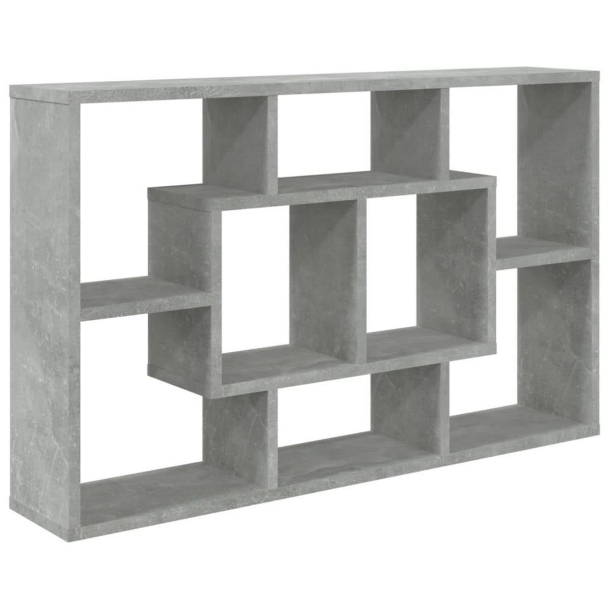 VIDAXL Etagere murale Gris beton 85x16x52,5 cm Bois d'ingenierie