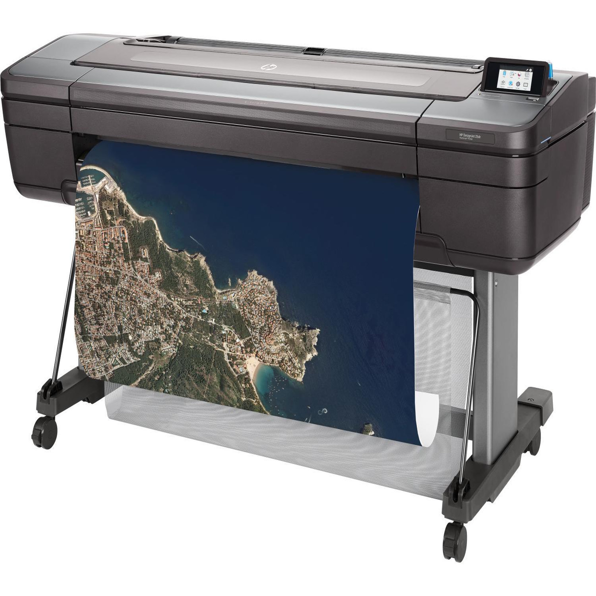 Voir la diapositive 3 : HP Hp designjet z6dr 44-in postscript printer with v-trimmer imprimante grand format a jet d'encre thermique couleur 2400 x 1200 dpi 1118 x 1676 mm ethernet/lan