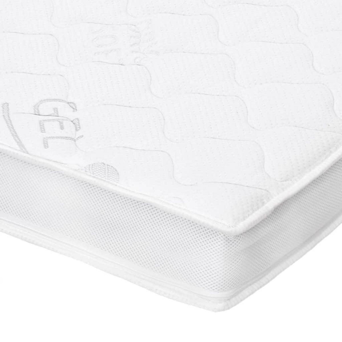 VIDAXL Sur-matelas 90 x 200 cm Mousse de gel 7 cm