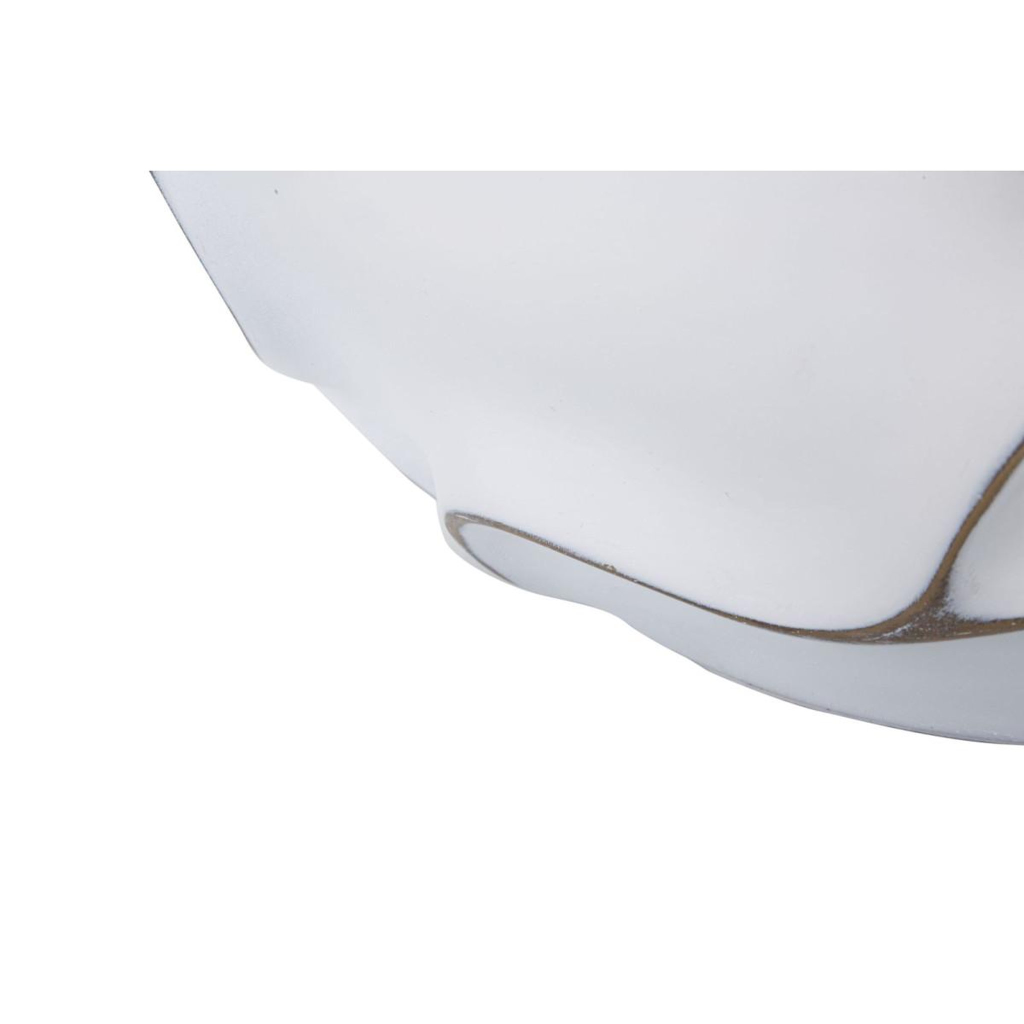Voir la diapositive 4 : Paris Prix Cache-pot design en relief  lines  44cm blanc