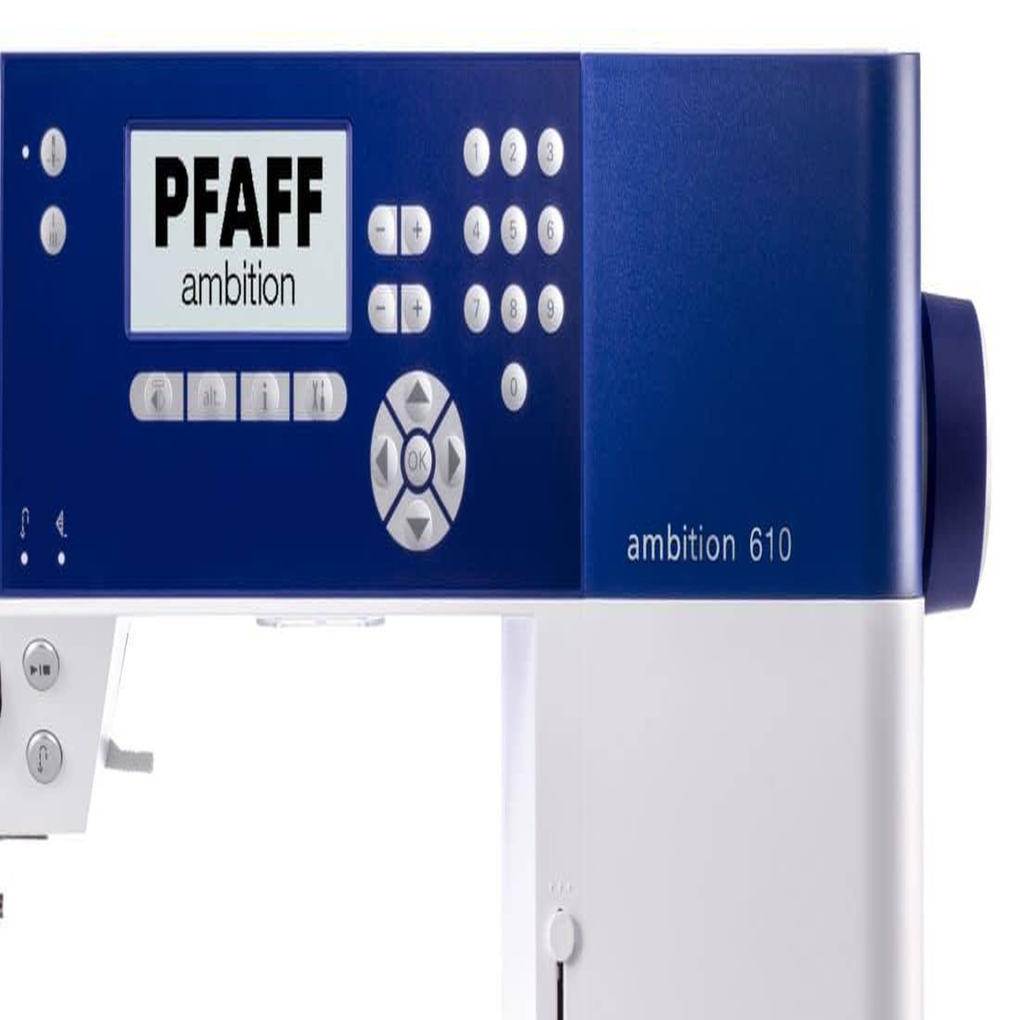 Voir la diapositive 4 : Pfaff Machine à coudre pfaff ambition 610