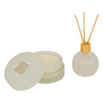 ATMOSPHERA Coffret Senteur 2 Pièces  Albie  8cm Thé Blanc