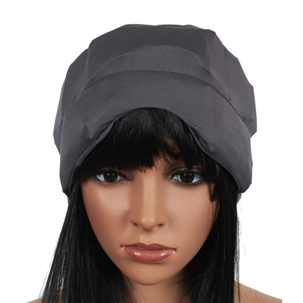 Paris Prix Bonnet pour Tête & Yeux  Effet Froid  23cm Gris