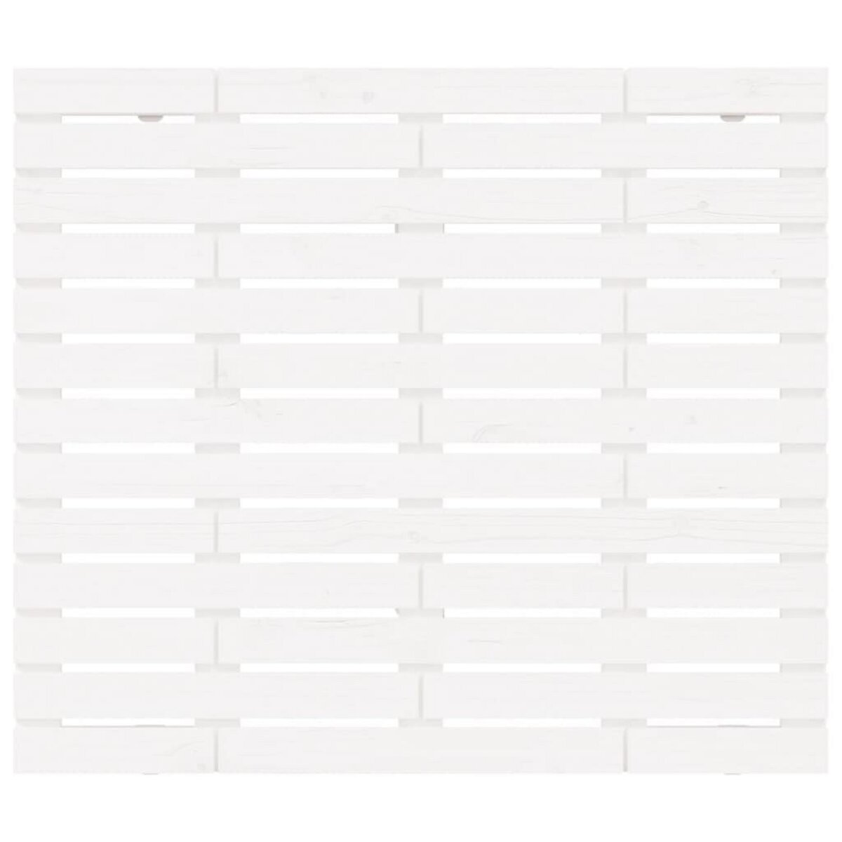 VIDAXL Tete de lit murale Blanc 106x3x91,5 cm Bois massif de pin
