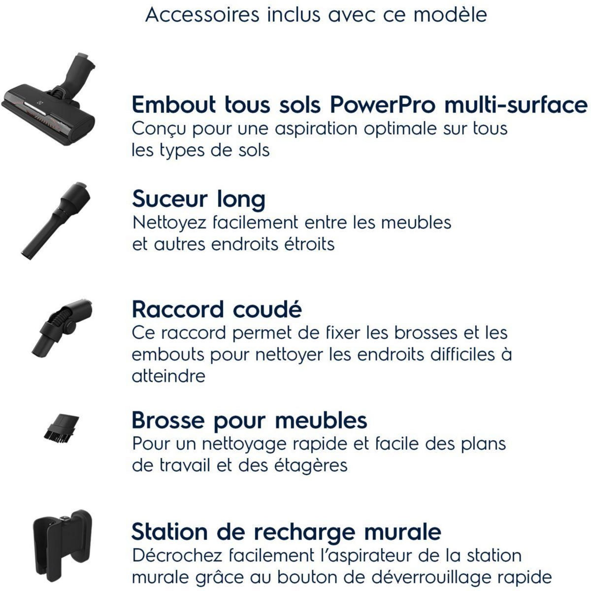 ELECTROLUX Aspirateur balai ELX 700 EP71UB14DB