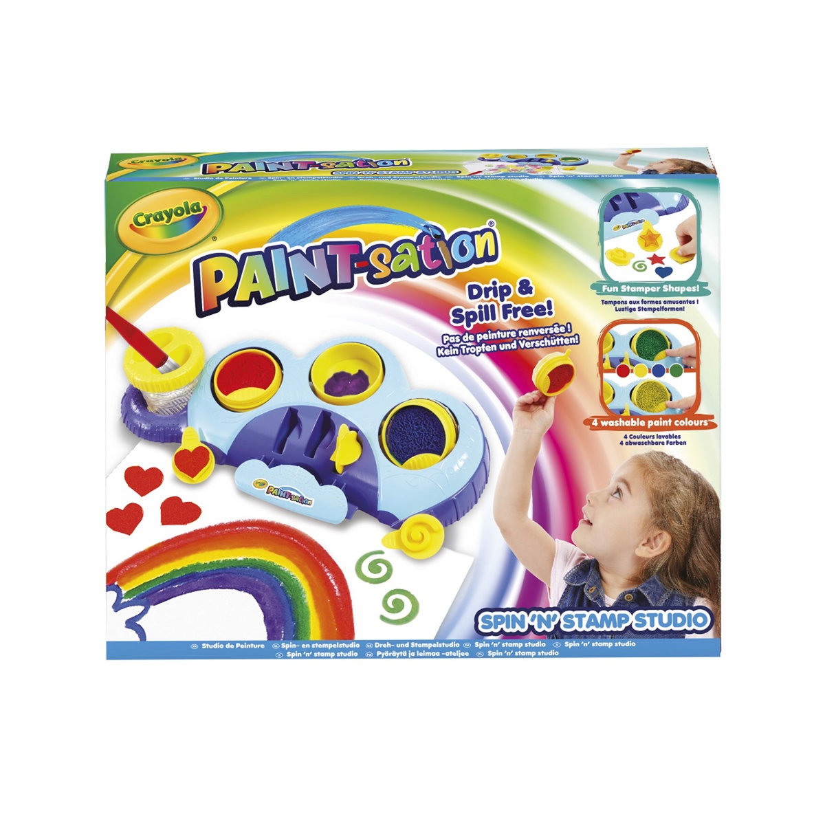 GOLIATH Peinture Paint'n'Stamp Studio - Crayola