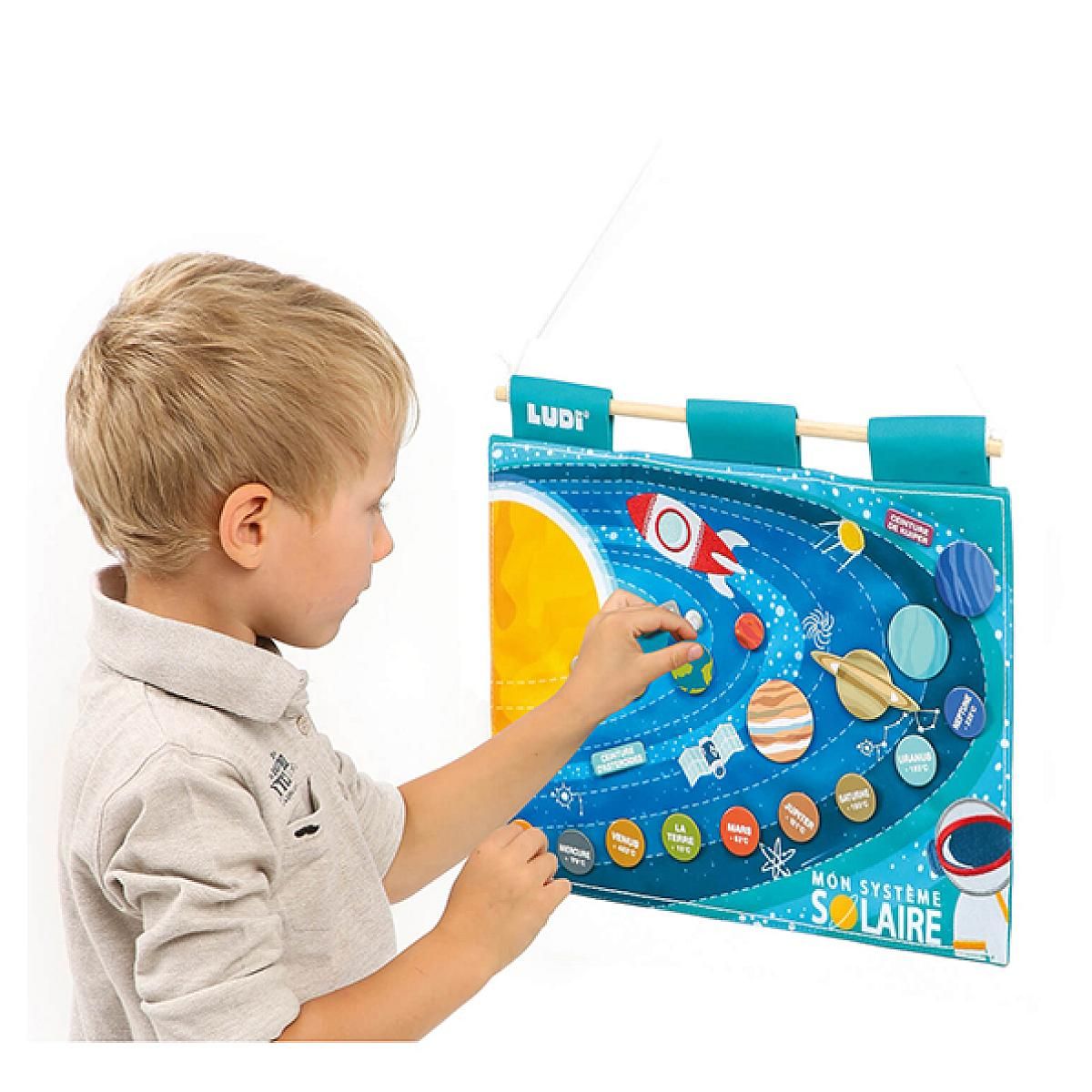 LUDI Le systeme solaire - panneau educatif