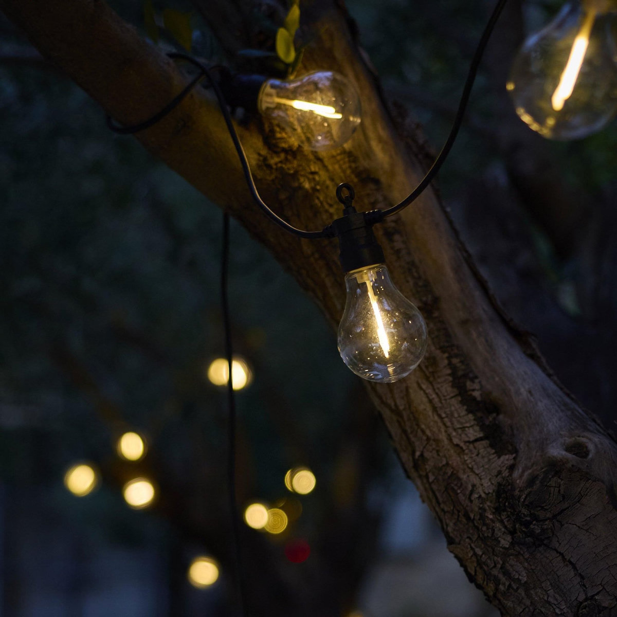 Lumisky Guirlande lumineuse extérieur connectable PARTY MAX Noir Plastique 7,5m