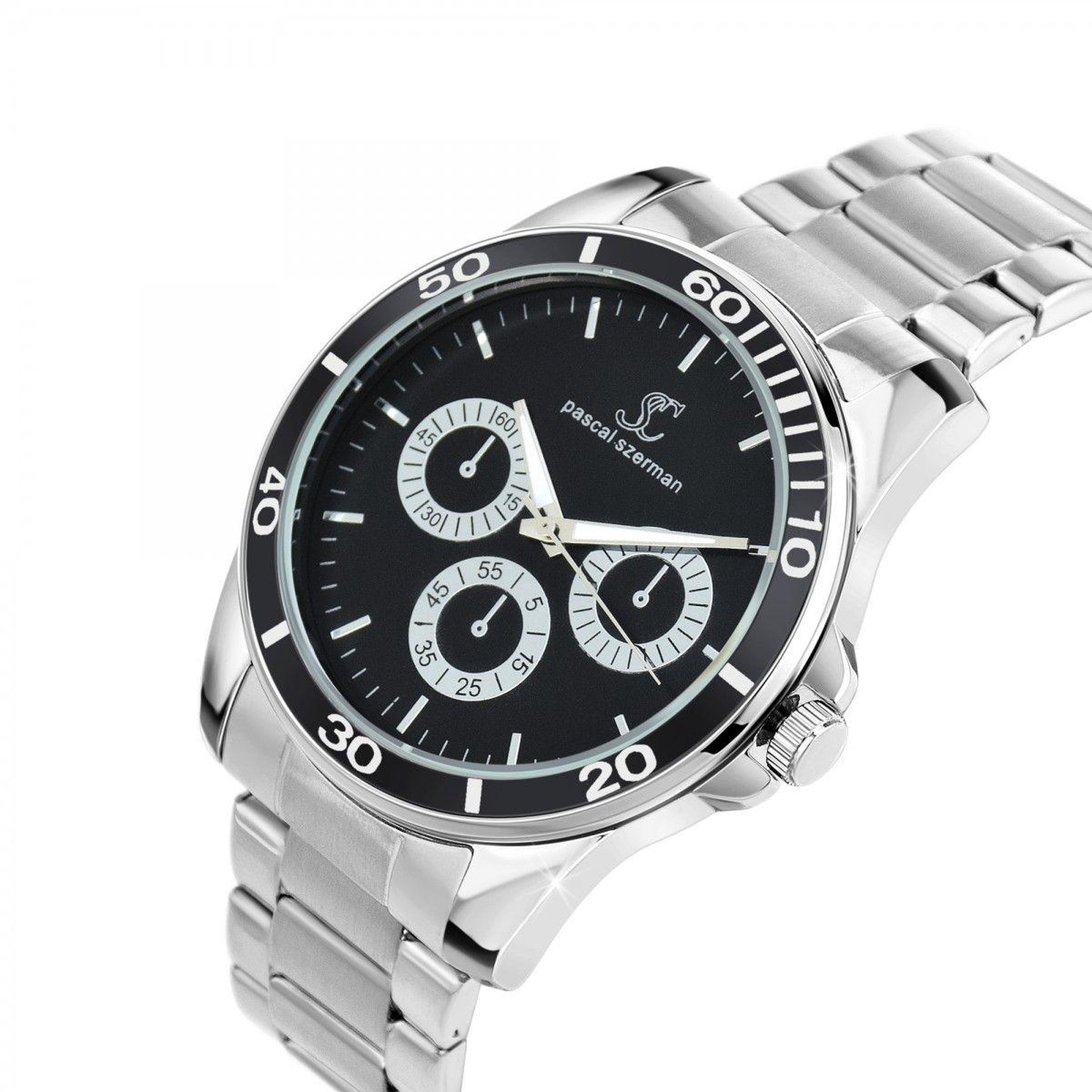 Voir la diapositive 3 : SC CRYSTAL Montre homme quartz par Pascal Szerman