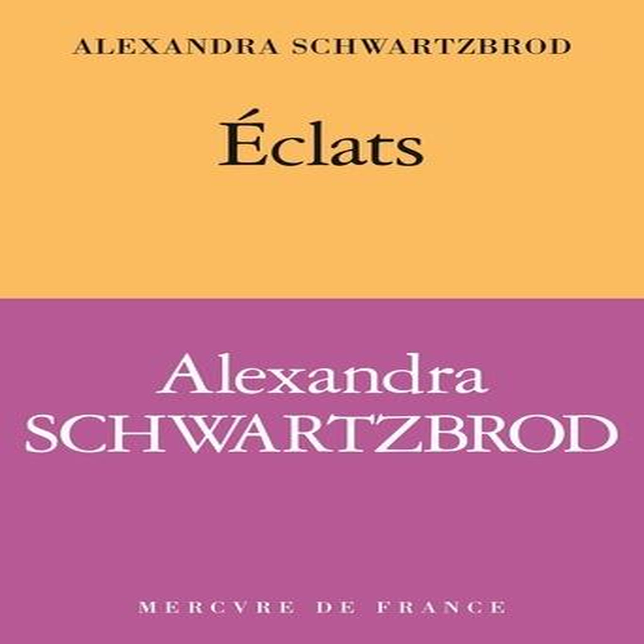 ECLATS, Schwartzbrod Alexandra