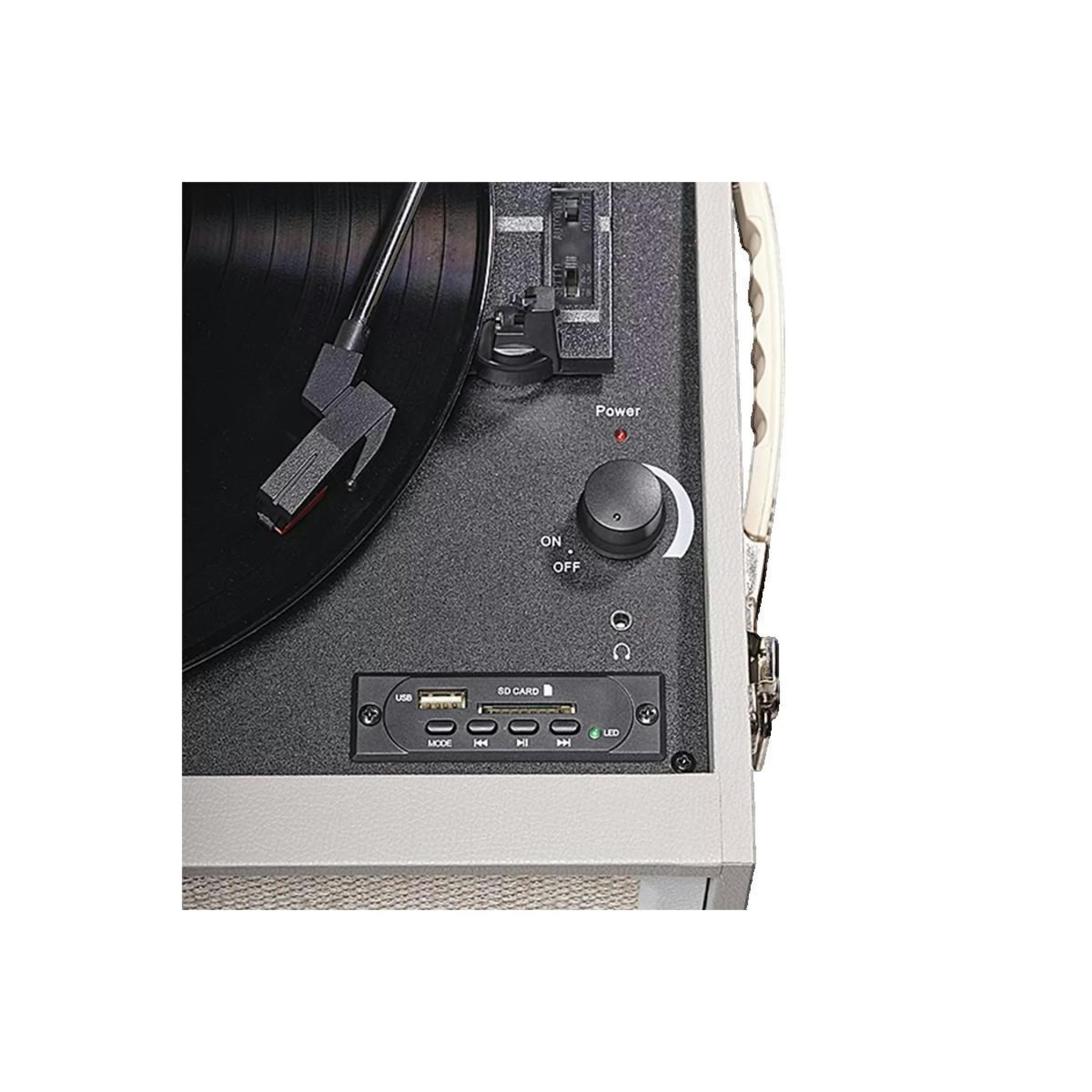 Voir la diapositive 3 : Denver Electronics Platine vinyle Denver Electronics VPR-250 Bluetooth
