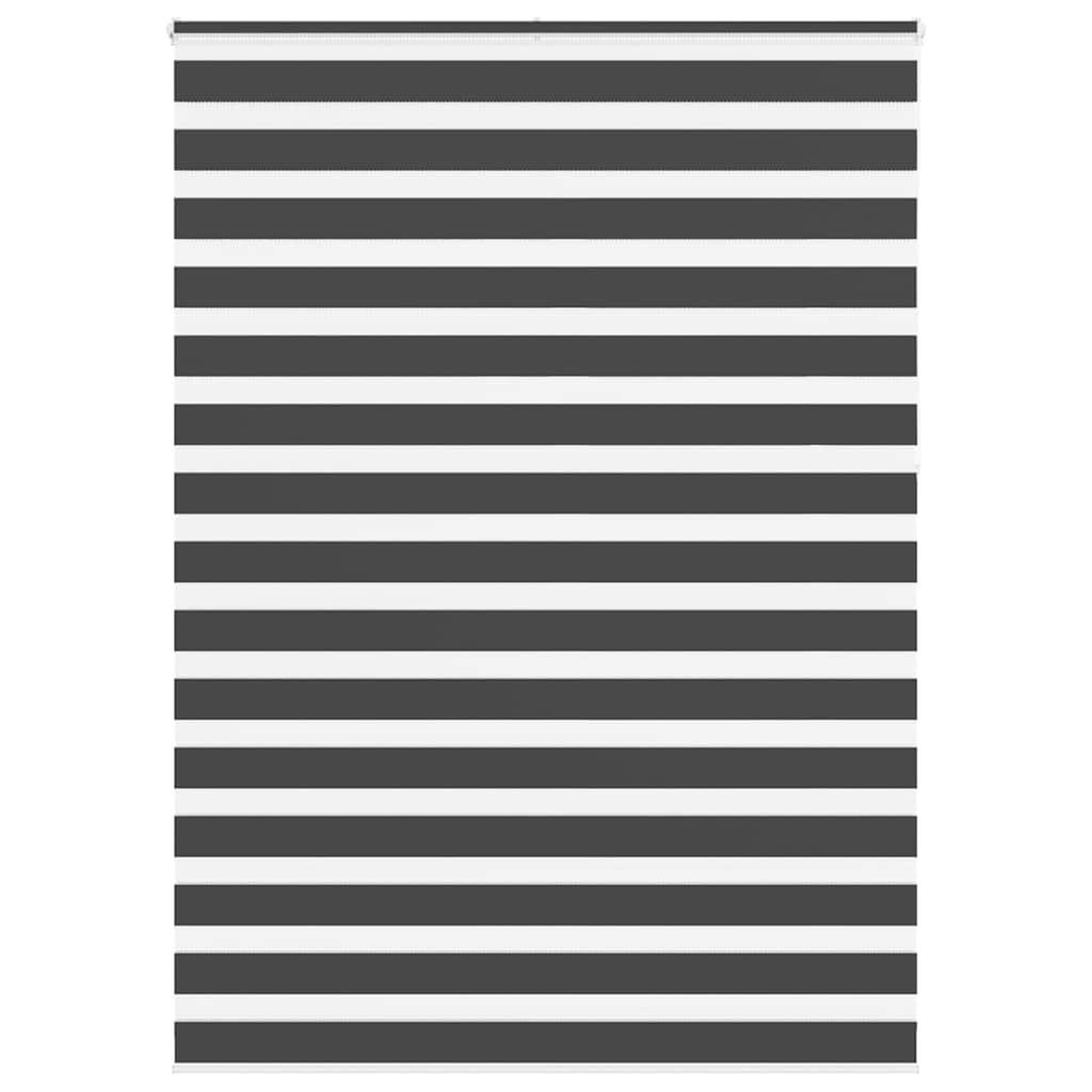VIDAXL Store zebre noir 155x230 cm largeur du tissu 150,9 cm polyester