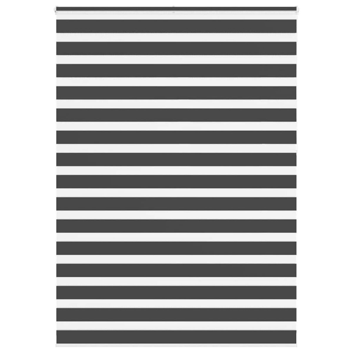 VIDAXL Store zebre noir 155x230 cm largeur du tissu 150,9 cm polyester