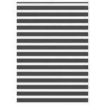 VIDAXL Store zebre noir 155x230 cm largeur du tissu 150,9 cm polyester