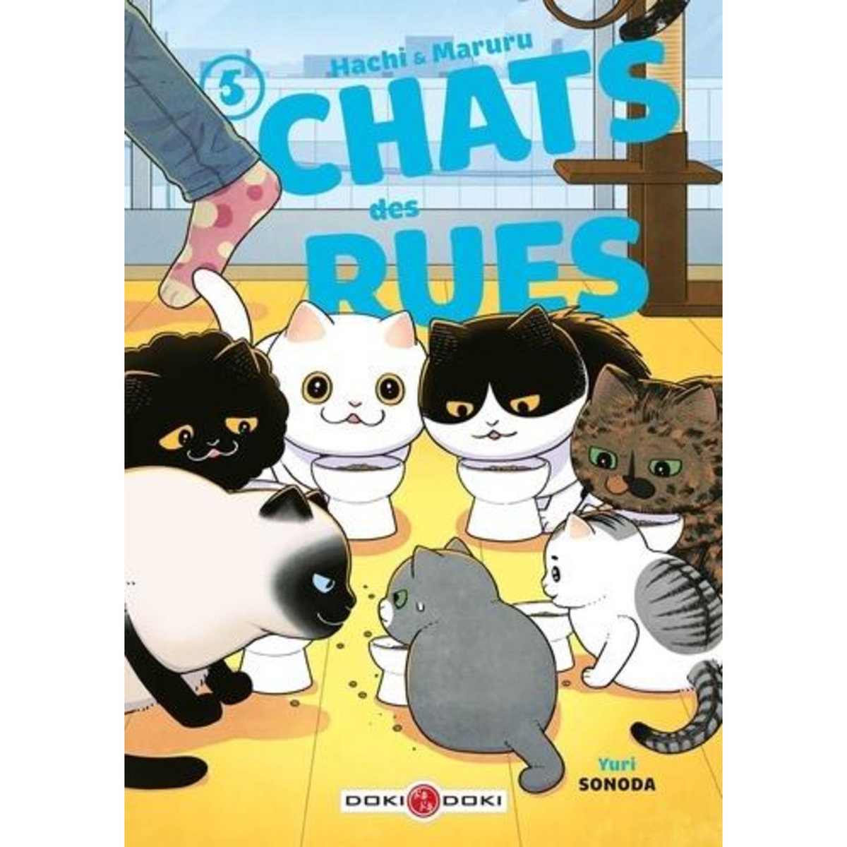 HACHI & MARURU, CHATS DES RUES TOME 5 , Sonoda Yuri