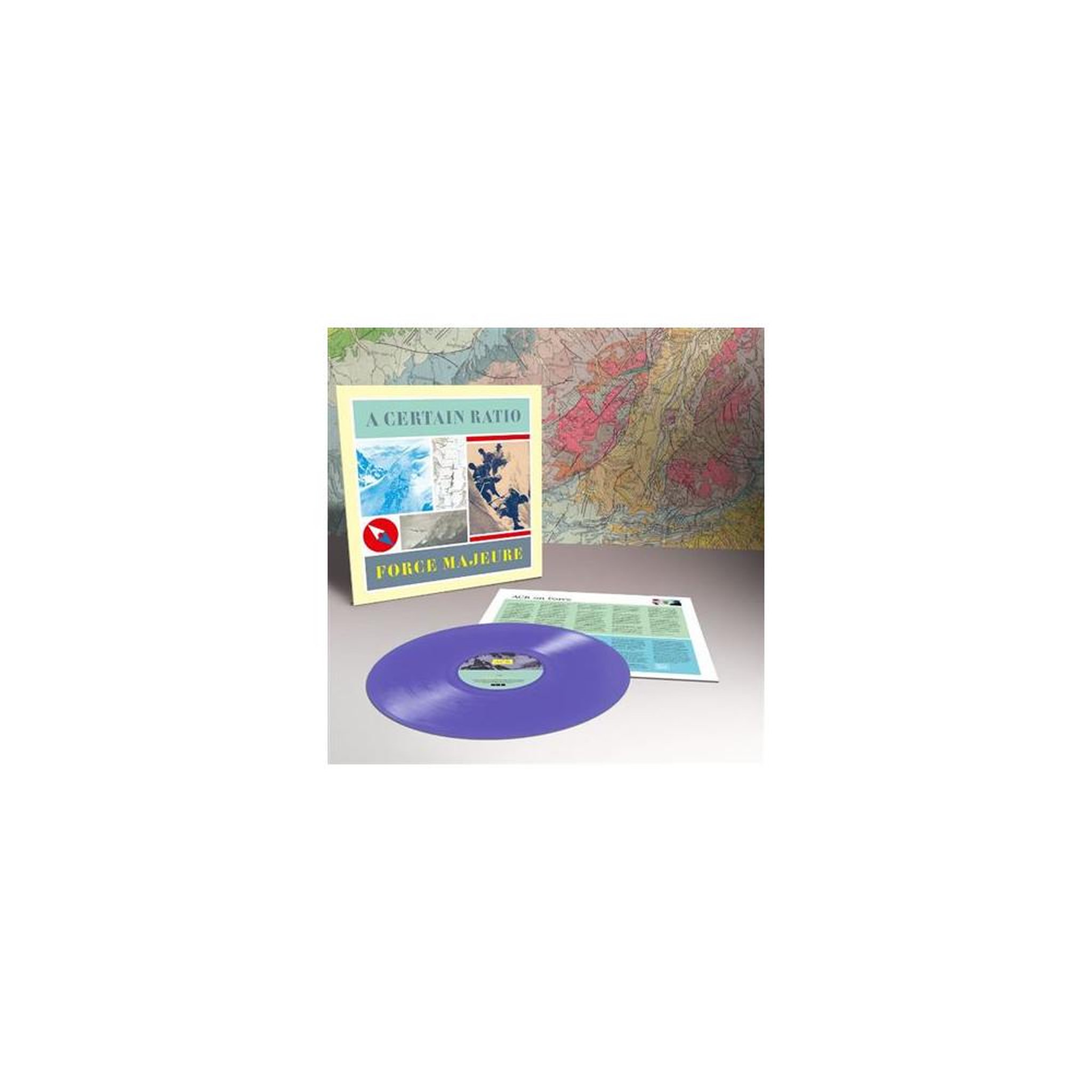 Vinyle lp a certain ratio « force majeure » édition limitée violet