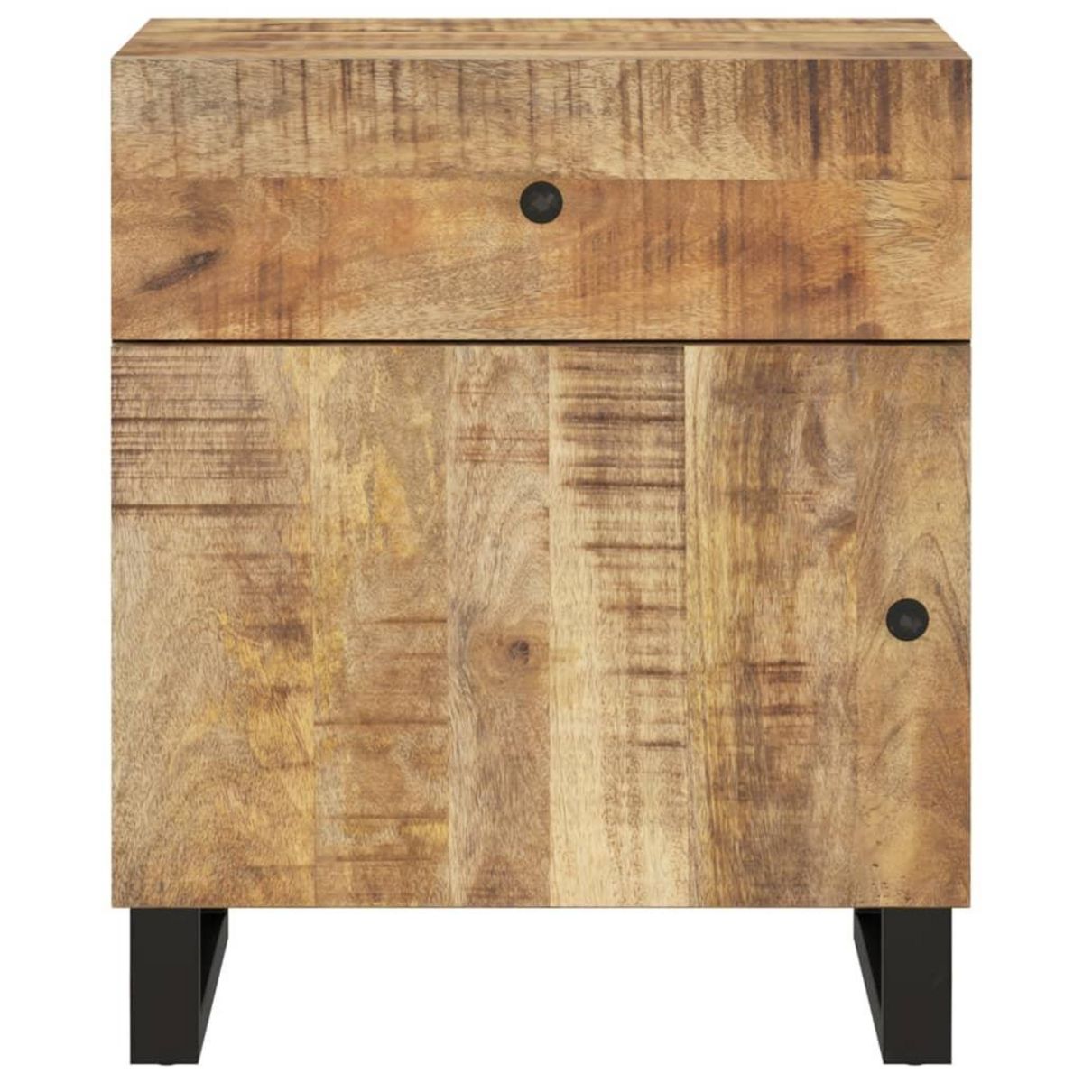 VIDAXL Table de chevet 50x33x60 cm Bois de manguier et d'ingenierie