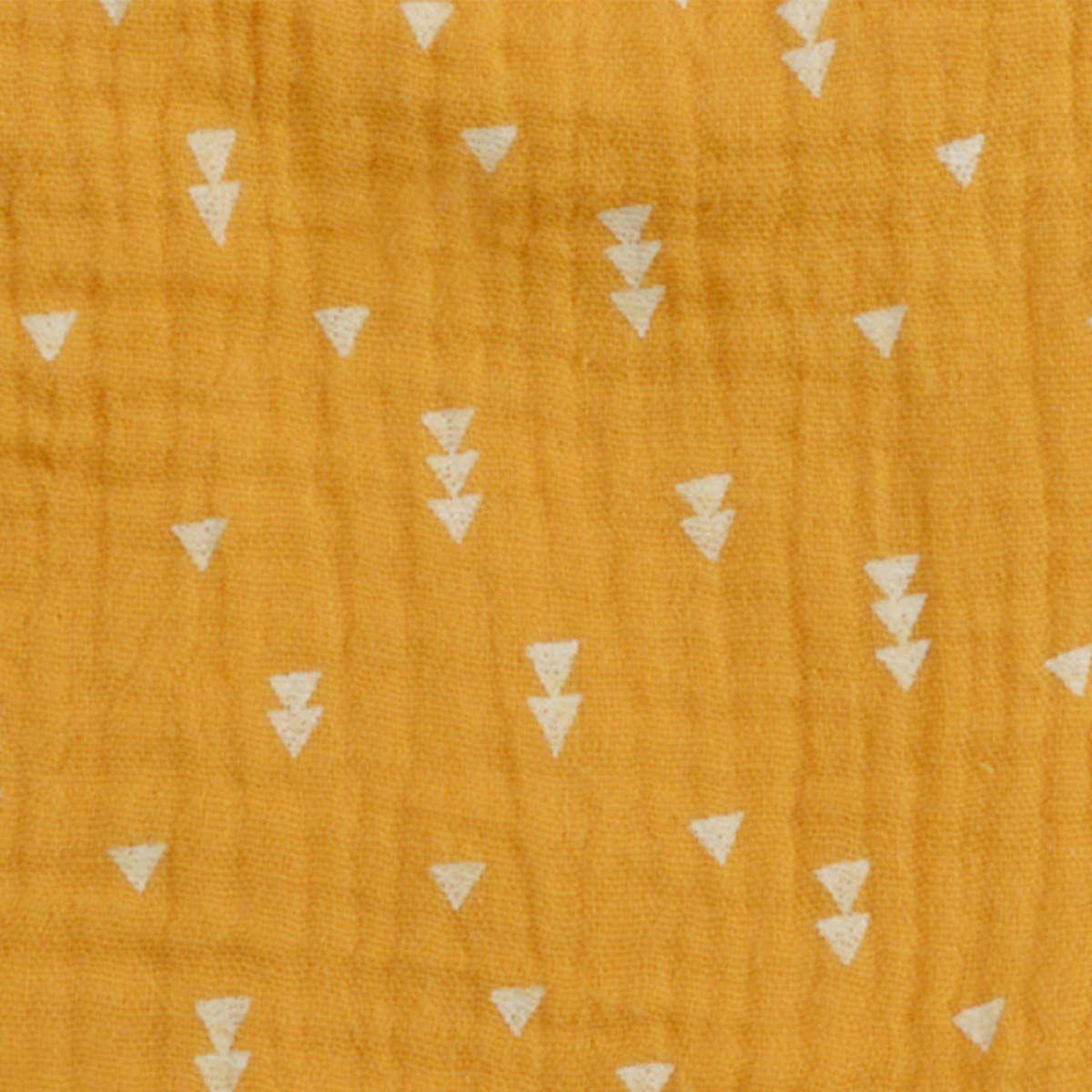 Voir la diapositive 2 : BEBE DOUCEUR Lot de 2 bavoirs bébé  bandana  41cm moutarde