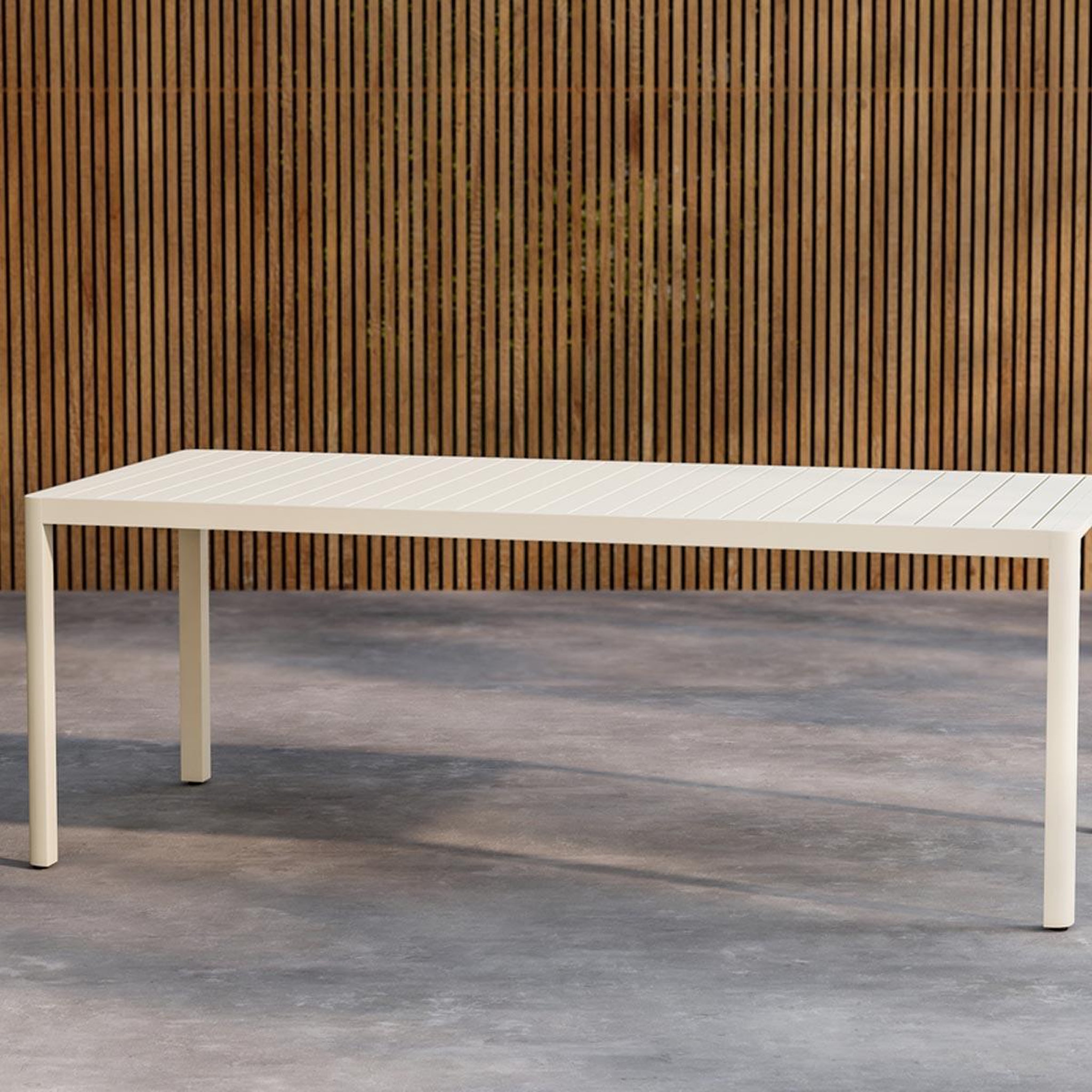 Voir la diapositive 5 : Paris Prix Table de jardin  giardini  200cm beige