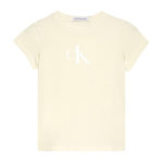 CALVIN KLEIN JEANS T-shirt Beige Fille Calvin Klein Jeans Iridescent. Coloris disponibles : Beige