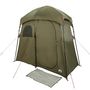 Voir la diapositive 5 : VIDAXL Tente de douche 2 personnes vert olive impermeable