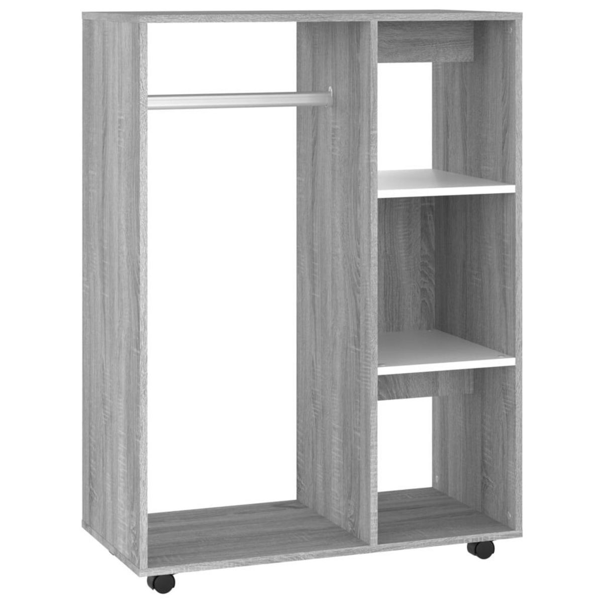 VIDAXL Garde-robe Sonoma gris 80x40x110 cm Bois d'ingenierie