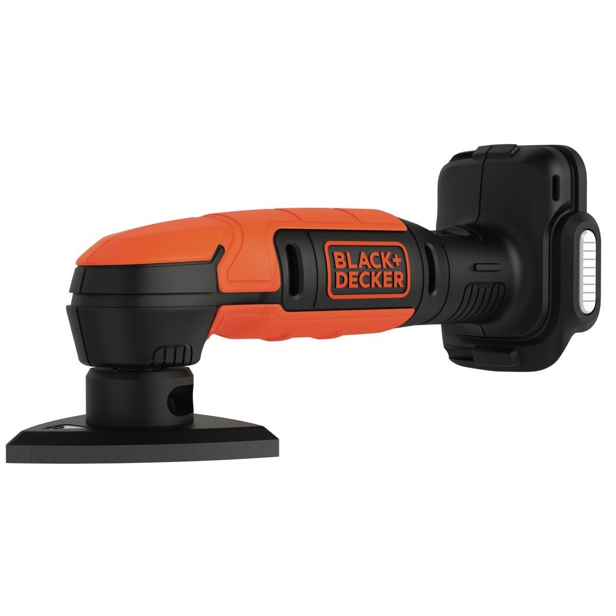 Black et Decker BDCDS12N-XJ Ponceuse de détail sans fil - 12 V - Plateau triangulaire 89mm - Sans batterie - 1 abrasif maille