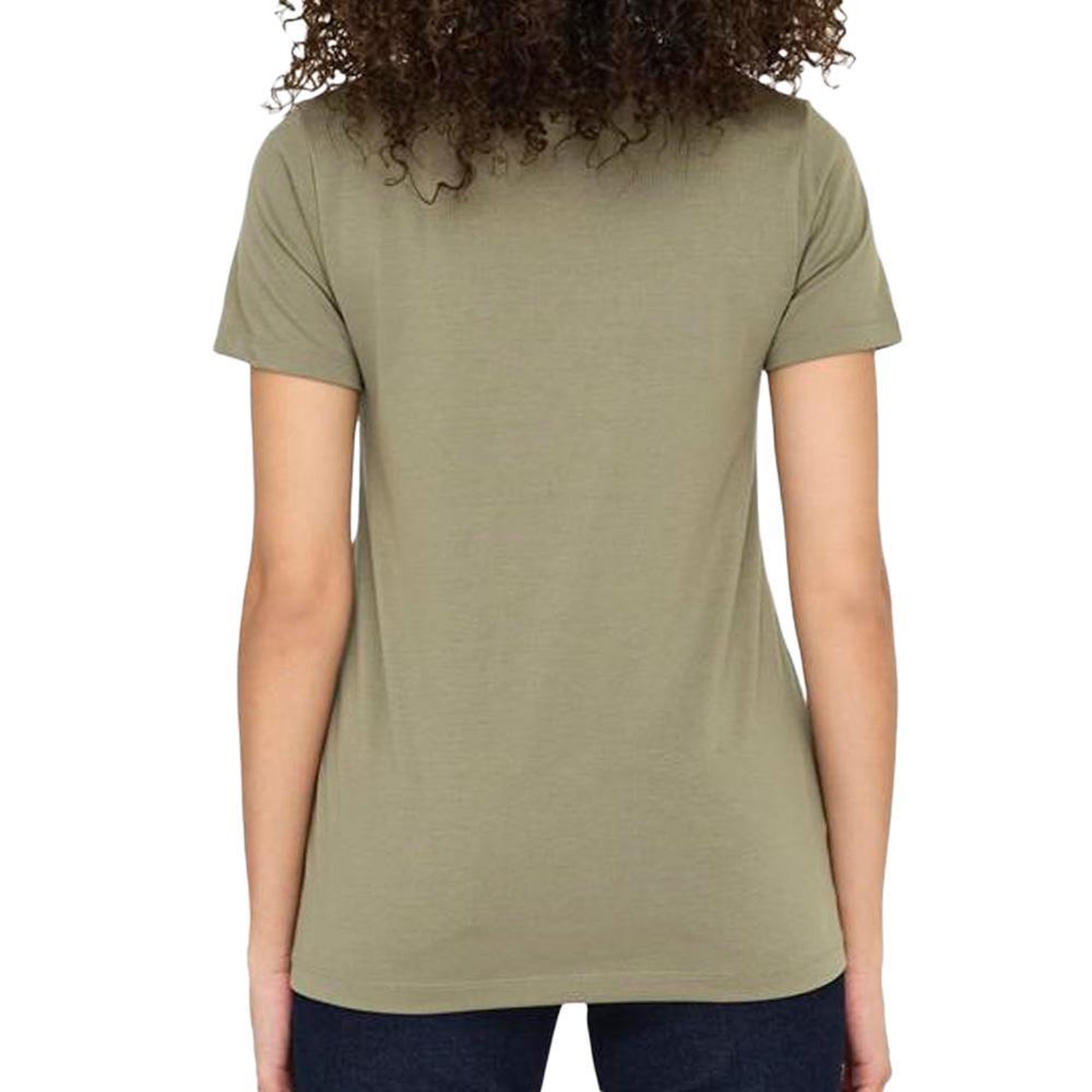 Voir la diapositive 2 : JACQUELINE DE YONG T-Shirt Kaki/Doré Femme JDY Dalila