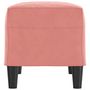 Voir la diapositive 4 : VIDAXL Banc Rose 70x35x41 cm Velours