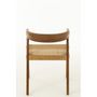 Voir la diapositive 5 : Paris Prix Chaise Design  Sungkai  71cm Marron