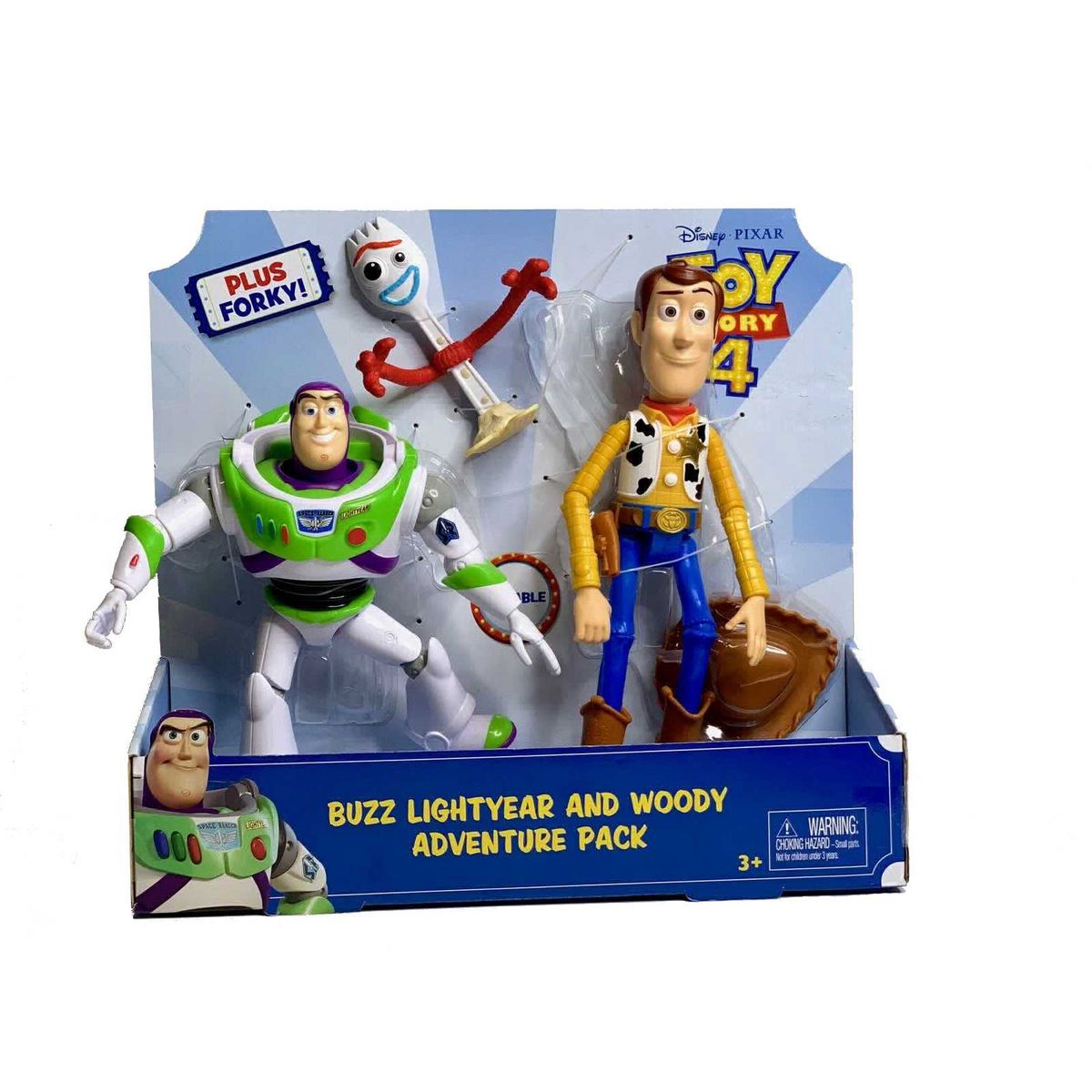 MATTEL Pack de 3 figurines Toy Story 4