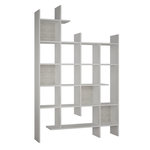 Habitat et Jardin Bibliothèque en bois  Manco  - 122 x 25 x 188 cm - Blanc