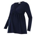 MAMALICIOUS Blouse  Femme Mamalicious Peppi. Coloris disponibles : Bleu