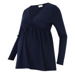 MAMALICIOUS Blouse  Femme Mamalicious Peppi. Coloris disponibles : Bleu