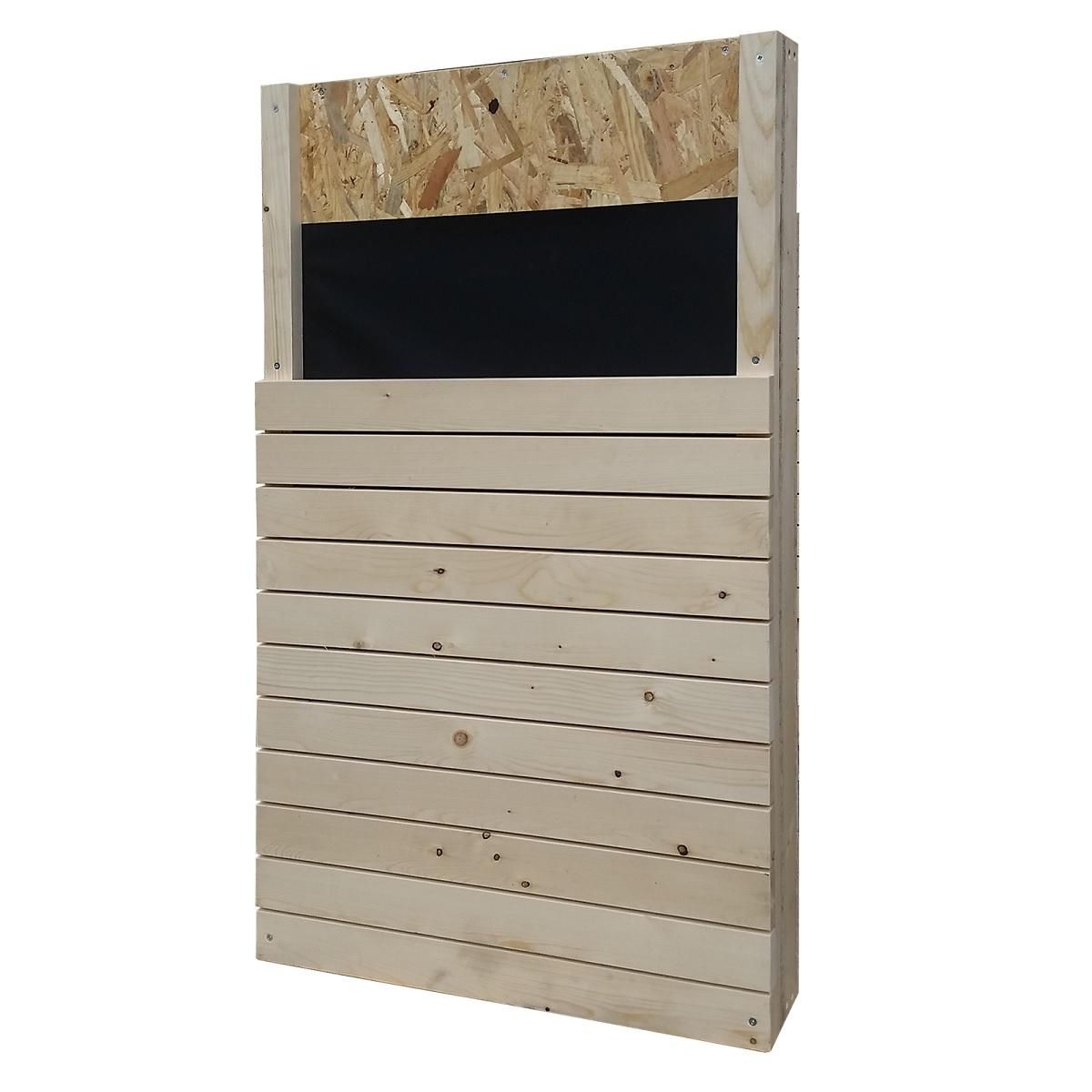 DECOR ET JARDIN Abri de jardin bois - Toit plat - 8.71m² - DEVOR HOME