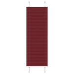 VIDAXL Store plisse rouge bordeaux 40x150 cm largeur du tissu 39,4 cm
