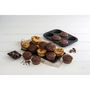 Voir la diapositive 2 : ZENKER Moule à muffins 6 empreintes 28 x 19 cm Zenker Black Metallic