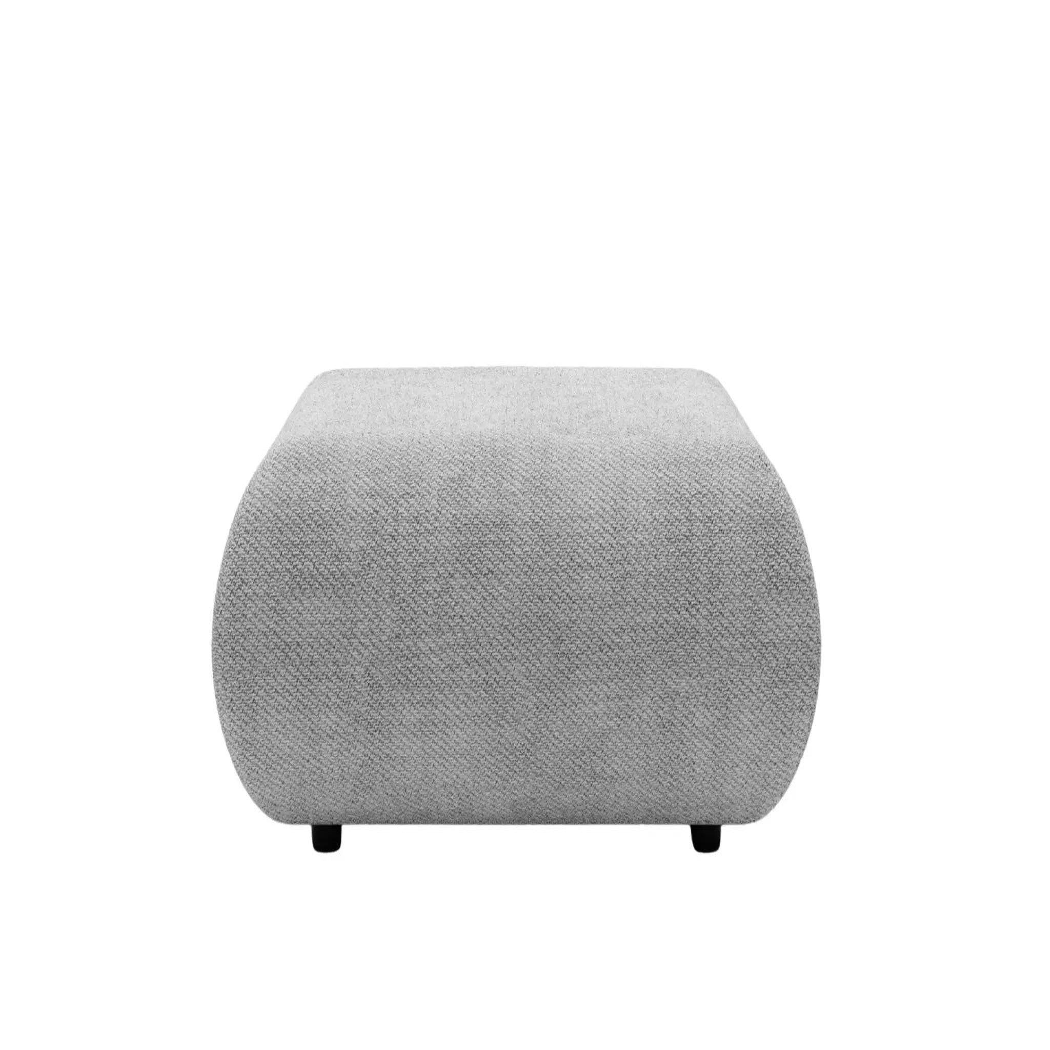 Voir la diapositive 1 : CASANOVA PARIS Levi - pouf tissu lisse
