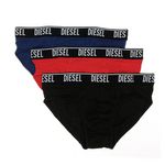 DIESEL x3 Slips Noir/ Homme Diesel RSFAC. Coloris disponibles : Rouge