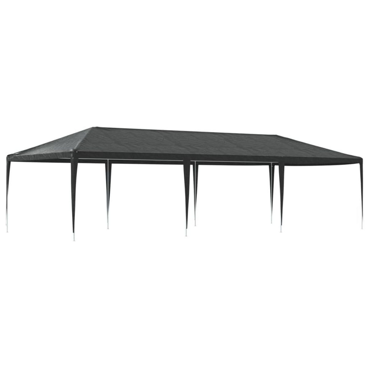 VIDAXL Tente de reception professionnelle 4x9 m Anthracite 90 g/m^2