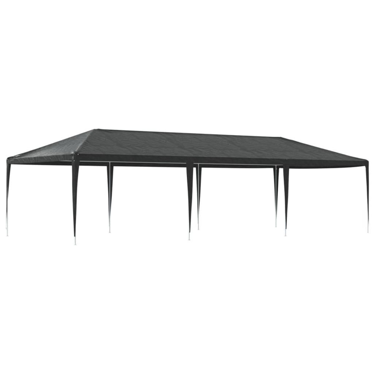VIDAXL Tente de reception professionnelle 4x9 m Anthracite 90 g/m^2