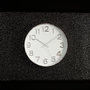 Voir la diapositive 3 : Paris Prix Horloge Murale Design  Gahy  40cm Argent